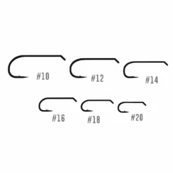 Tiemco TMC 100B Dry Fly Hook 25 Pack