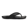 Olukai Hiapo Men's Leather Beach Sandals Lava Rock Footwear