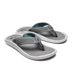 Footwear Olukai Ulele Men's Beach Sandals Stone