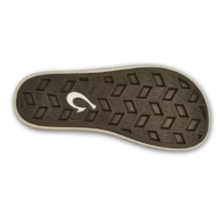 Olukai Ulele Men's Beach Sandals Dark Wood 7 Olukai Ulele Men's Beach Sandals Dark Wood