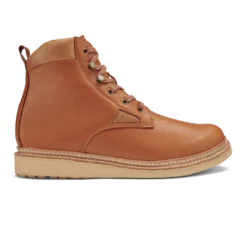 Olukai Kilakila Men's Leather Boot Coconut Husk