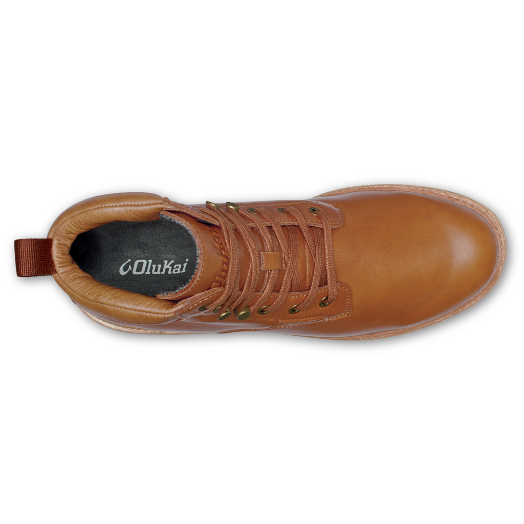 Olukai Kilakila Men's Leather Boot Coconut Husk 3 Olukai Kilakila Men's Leather Boot Coconut Husk