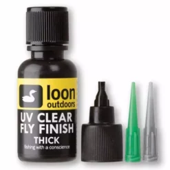 Hareline Loon UV Clear Fly Finish Thick Adhesives & UV