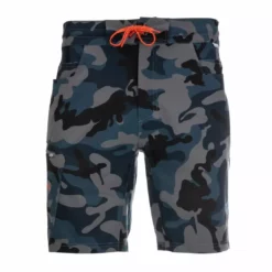 Simms Fishing Products Simms Seamount Board Shorts Woodland Camo Storm