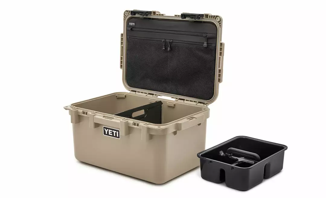 Yeti Loadout GoBox 30 Waterproof Hard Case Desert Tan Coolers & YETI 3 Yeti Loadout GoBox 30 Waterproof Hard Case Desert Tan Coolers & YETI
