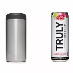 Yeti Rambler 12oz Colster Slim Can Insulator Bimini Pink