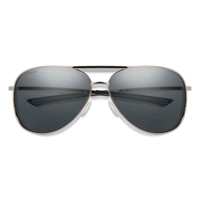 Smith Serpico 2 Silver Polarized Gray Sunglasses 3 Smith Serpico 2 Silver Polarized Gray Sunglasses