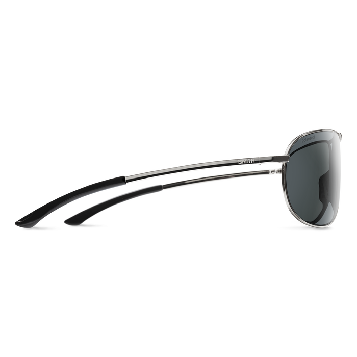Smith Serpico 2 Silver Polarized Gray Sunglasses 2 Smith Serpico 2 Silver Polarized Gray Sunglasses