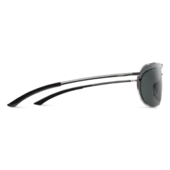 Smith Serpico 2 Slim Silver Polarized Gray Sunglasses