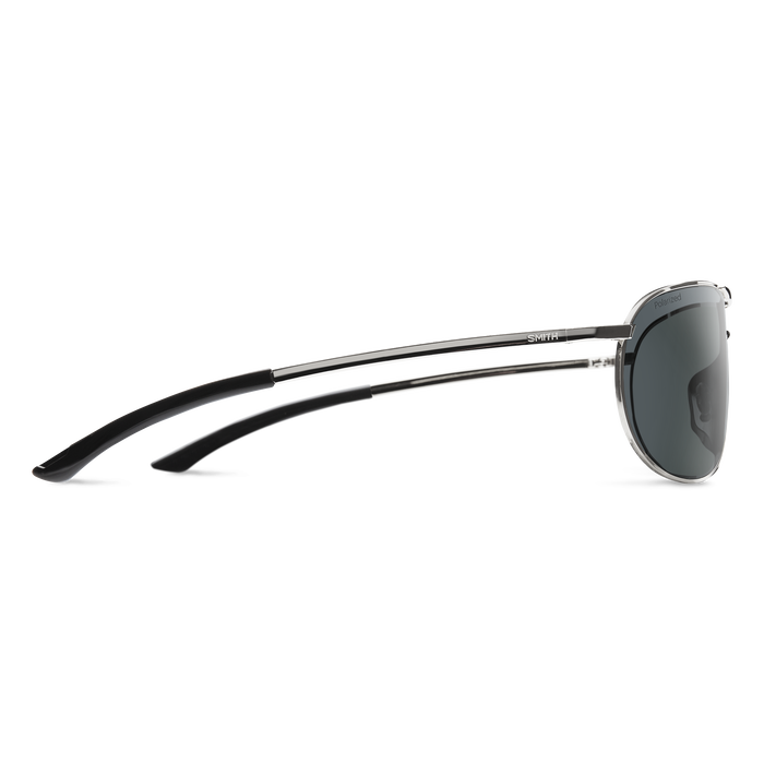 Smith Serpico 2 Slim Silver Polarized Gray Sunglasses 2 Smith Serpico 2 Slim Silver Polarized Gray Sunglasses