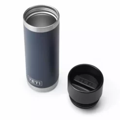 Yeti Rambler 18oz Bottle W/ Hotshot Cap Navy Coolers & YETI