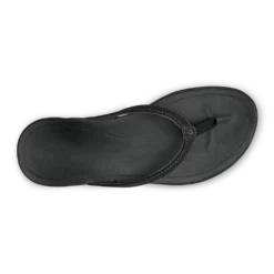 Olukai Ho'opio Women's Beach Sandals Onyx Footwear