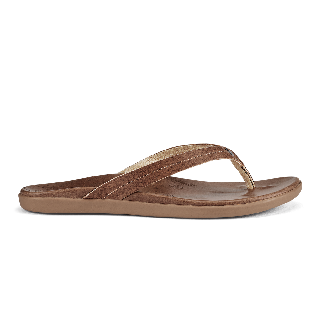 Olukai Honu Women's Beach Sandals Tan 1 Olukai Honu Women's Beach Sandals Tan