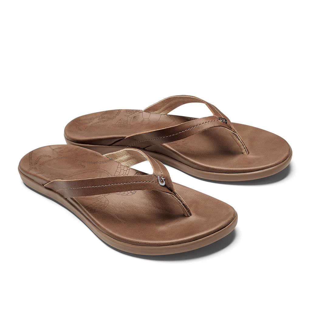 Olukai Honu Women's Beach Sandals Tan 4 Olukai Honu Women's Beach Sandals Tan