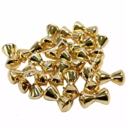 Beads, Cones, Eyes Hareline Brass Dumbell Eyes Gold