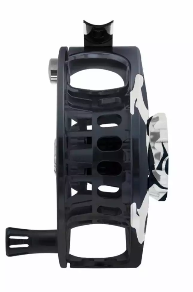 Abel SDS 7/8 Custom Skull And Crossbones Fly Reel 2 Abel SDS 7/8 Custom Skull And Crossbones Fly Reel