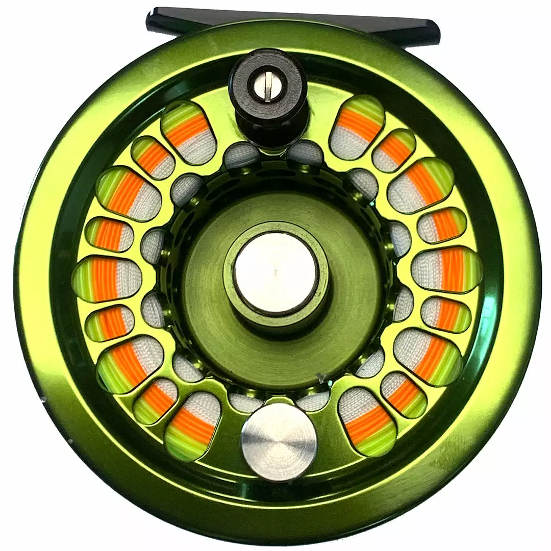 Mossy Creek Fly Fishing Used Abel Super 8 Trout Unlimited Edition Reel Olive 4 Mossy Creek Fly Fishing Used Abel Super 8 Trout Unlimited Edition Reel Olive