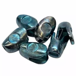 HARELINE Beads, Cones, Eyes Fish Skull Baitfish Head Blue