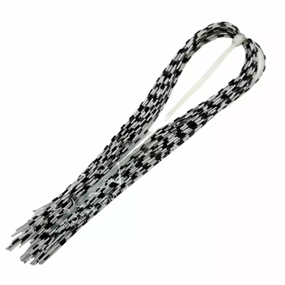 Hareline Grizzly Barred Rubber Legs 6 Hareline Grizzly Barred Rubber Legs