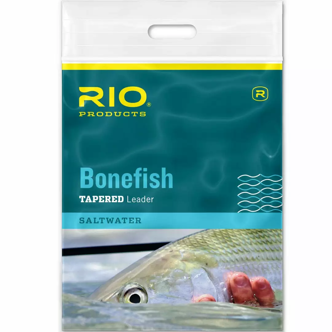 RIO Products RIO Bonefish Tapered Leader 1-Pack 1 RIO Products RIO Bonefish Tapered Leader 1-Pack