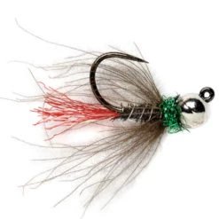 Fulling Mill Red Tag Jig Black Flies