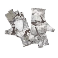 Simms Fishing Products Simms Solarflex Sunglove Hex Flo Camo Steel