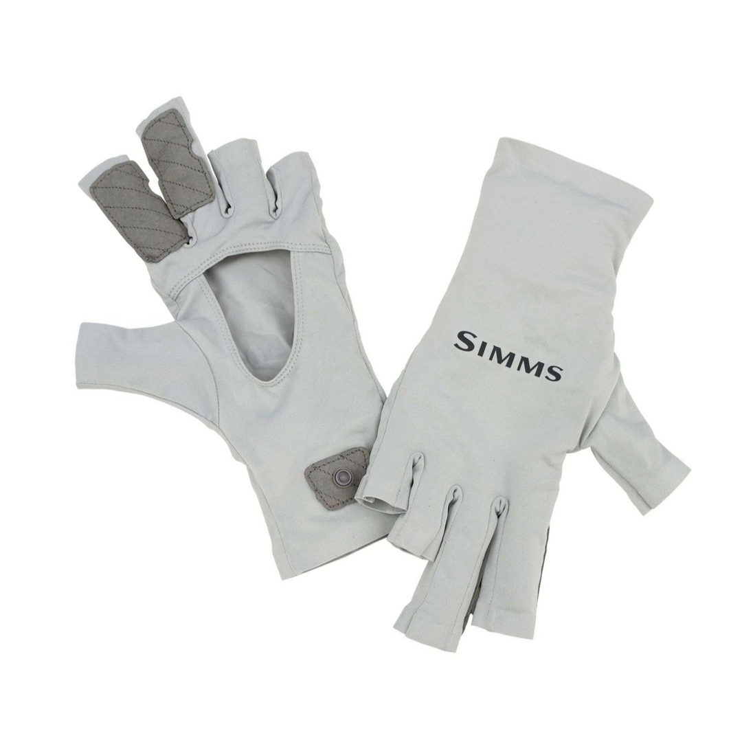 Simms Fishing Products Gloves Simms Solarflex Sunglove Sterling 1 Simms Fishing Products Gloves Simms Solarflex Sunglove Sterling