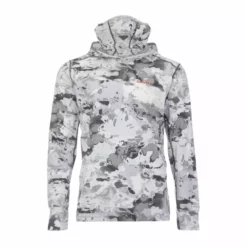 Simms Fishing Products Simms Solarflex Guide Cooling Hoody Cloud Camo Grey