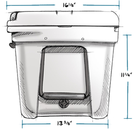 Yeti Tundra 35 Hard Cooler White Coolers & YETI 5 Yeti Tundra 35 Hard Cooler White Coolers & YETI