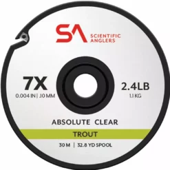 Scientific Anglers Scientific Angler Absolute Tippet Trout Clear 30m Spool