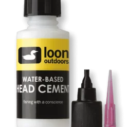 Hareline Loon Water Based Head Cement Adhesives & UV