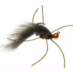 Umpqua Feather Merchants Flies Zirdle Bug Jig Orange Natural