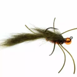 Umpqua Feather Merchants Zirdle Bug Jig Orange Olive