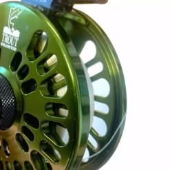 Mossy Creek Fly Fishing Used Abel Super 5N Trout Unlimited Edition Reel Olive Used Gear
