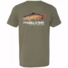 Mossy Creek Fly Fishing Shirts Mossy Creek Short Sleeve T-Shirt Heathered Olive