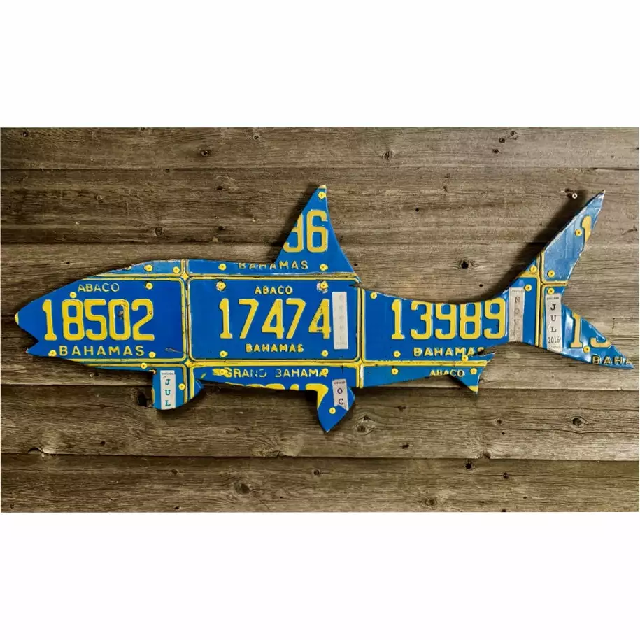 Gifts Cody Richardson's Bahamas Bonefish License Plate Art 1 Gifts Cody Richardson's Bahamas Bonefish License Plate Art