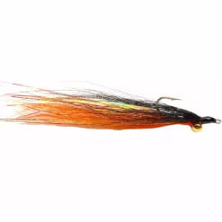Mattioli Flies Clouser Minnow Black Over Orange