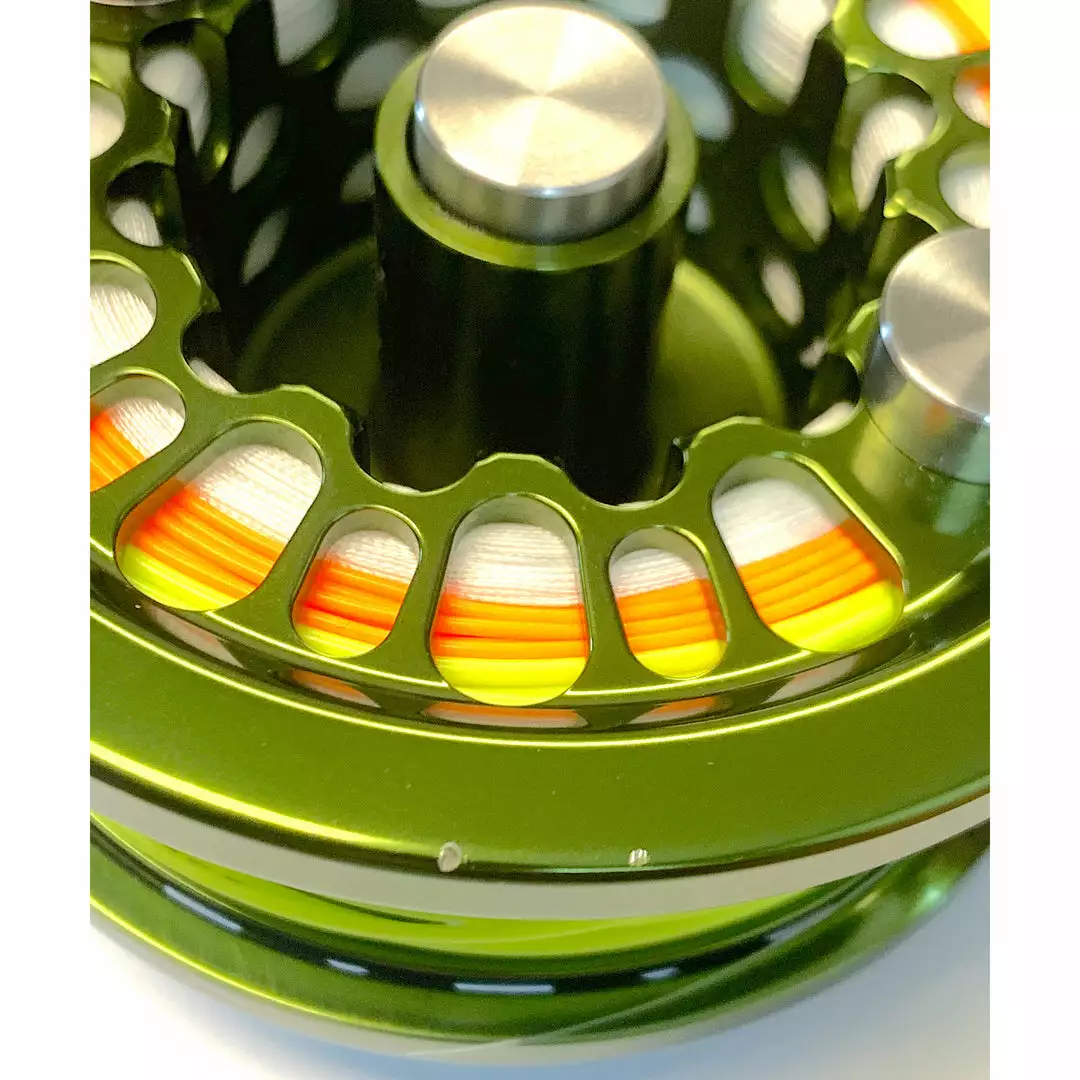 Mossy Creek Fly Fishing Used Abel Super 8 Trout Unlimited Edition Reel Olive 3 Mossy Creek Fly Fishing Used Abel Super 8 Trout Unlimited Edition Reel Olive