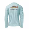 Mossy Creek Fly Fishing Mossy Creek Solar Crew Arctic Blue Shirts