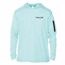 Mossy Creek Fly Fishing Shirts Mossy Creek Solar Hoody Arctic Blue