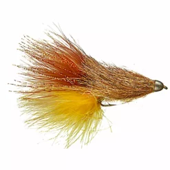 Montana Fly Company Coffey's Conehead Sparkle Minnow Brownie Flies
