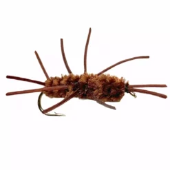 Umpqua Feather Merchants Flies Rubber Legs Dark Brown/Brown
