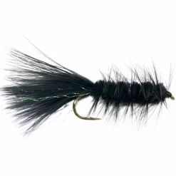 Umpqua Feather Merchants Woolly Bugger Black Flies