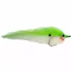 Mattioli Flies Bunker Fly Chartreuse Over White