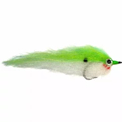 Mattioli Flies Bunker Fly Chartreuse Over White