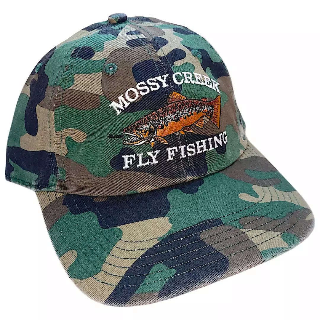 Mossy Creek Fly Fishing Hats Mossy Creek Vintage 6 Panel Hat Camo 1 Mossy Creek Fly Fishing Hats Mossy Creek Vintage 6 Panel Hat Camo