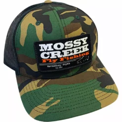 Mossy Creek Fly Fishing Mossy Creek Patch Trucker Green Camo Hats