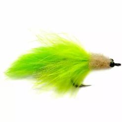 Fulling Mill Flies Tarpon Toad Marabou Chartreuse