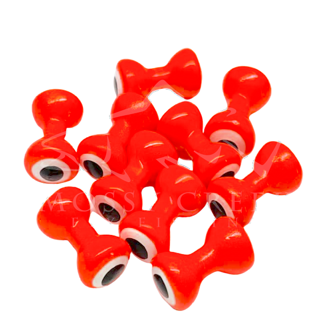 Hareline Double Pupil Lead Eyes Beads, Cones, Eyes 4 Hareline Double Pupil Lead Eyes Beads, Cones, Eyes