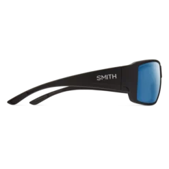 Smith Guides Choice Matte Black ChromaPop Glass Polarized Blue Mirror Sunglasses